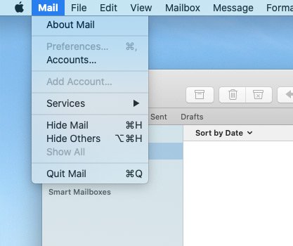 Apple Mail Preferences